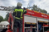В Курске пожарные спасли двух человек на улице Пирогова