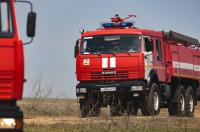 В селе Ольшанка Льговского района загорелся жилой дом