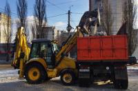 В Курске 77 человек и 65 единиц техники чистят снег на дорогах