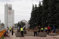 В Курске началась масштабная реставрация мемориала на улице К.Маркса