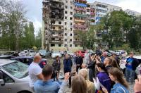 В Курске в ходе ночной атаки дронов ВСУ повреждено 11 зданий и 50 автомобилей
