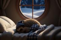 Курян просят не тревожить ежиков в спячке