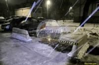 В Курске вновь прорвало трубу на улице Гагарина, 3а