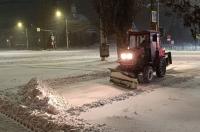 В Курске дорожники из-за снегопада перешли на усиленный режим работы