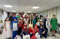 В Курской области полицейские поздравили детей из Пенской школы-интерната