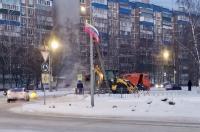 В Курске произошло обрушение канализационного колодца на улице Энтузиастов