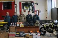 Тульские спасатели направили в Курскую область гуманитарную помощь