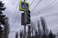 Светофоры не работают в Курске на перекрестке улиц Садовая-Ленина-Мирная