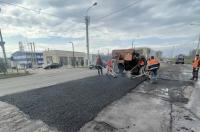 В Курске стартовал ямочный ремонт во дворах на пр.Дериглазова