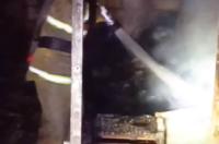 В Пристенском районе сгорели гараж и баня от короткого замыкания